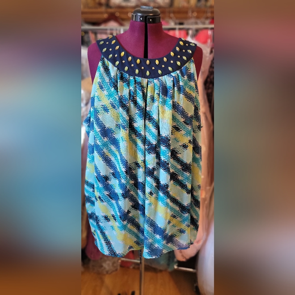 FASHION BUG JEWELED TANK TOP